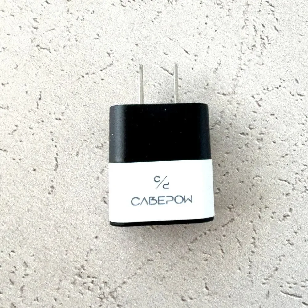 CABEPOW Travel Adapter Charger 5v 2.1Amp Dual Port USB Wall Charger